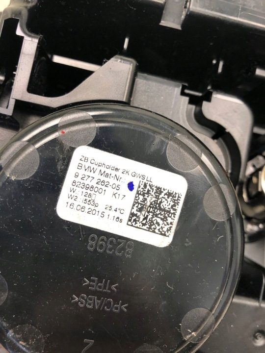 Декор тоннеля бардачок Idrive BMW F10 F11 рестайлинг 9206372 9350723, фото 11