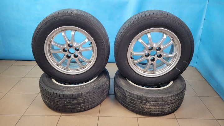TOYOTA COROLLA ДИСКИ ЛИТЫЕ ДИСКИ ШИНЫ 15x6.5J 195/65 R15 91S, фото 6