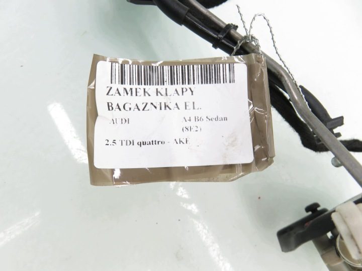 Замок крышки Audi A4 B6 седан 8E5827505B 8E5827833 8E5962115, фото 8