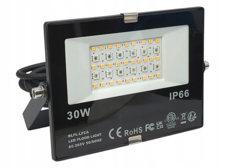Фара Противотуманная фара LED RGB Bluetooth IP66 30W цветная белая ciepły ChangM, фото 1