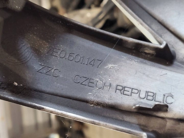 Колпак Volkswagen OE Оригинальный 16" серый, фото 4