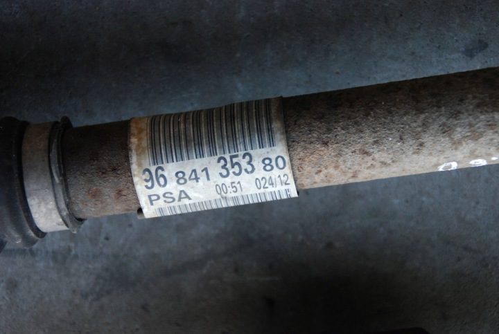ПОЛУОСЬ L / P CITROEN C4 ds4 1.6 HDI 2010-16, фото 3