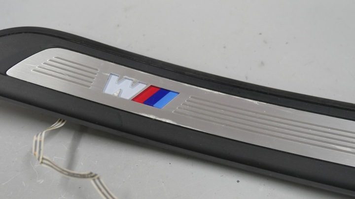 BMW G30 G31 НАКЛАДКА ПОРОГА С ПОДСВЕТКОЙ ПРАВАЯ ЗАДНЯЯ M-ПАКЕТ 8064906, фото 5