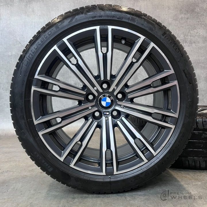 18” OEM колеса диски BMW серия 3 4 G20 G21 G22 790M 8089890 8089891 Pirelli, фото 4