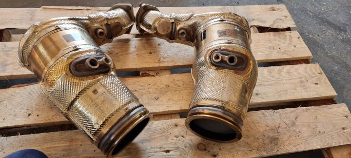 SQ8 RM RSQ8 Q8 КАТАЛИЗАТОР ФИЛЬТР DPF ЛЕВЫЙ ПРАВЫЙ 4.0 TFSI 24 г. SQ7 4M Q7, фото 1