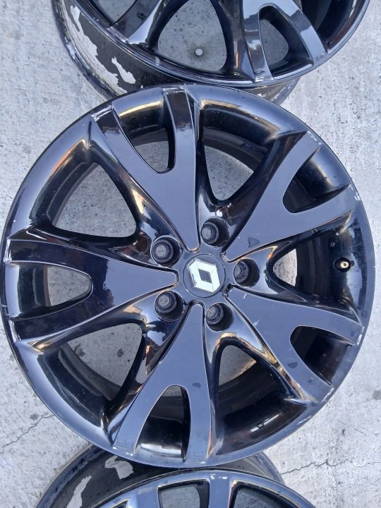 3× Литой диск Renault OE KADJAR KOLEOS SCENIC MEGANE DACIA DUSTE 6.5" x 17" 5x114.3 ET 40, фото 3