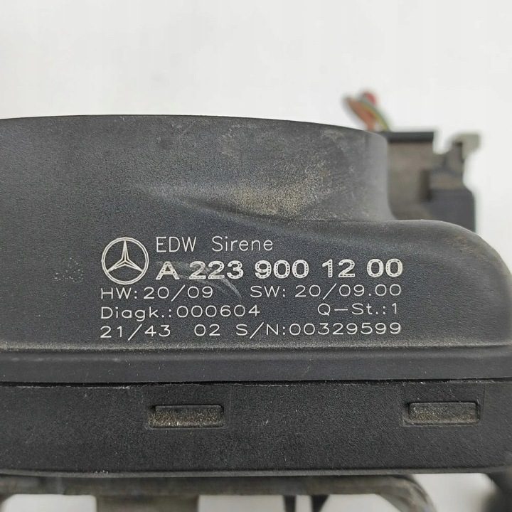 Сирена Alrmu клаксон Mercedes EQB X243 300 4MATIC, фото 6