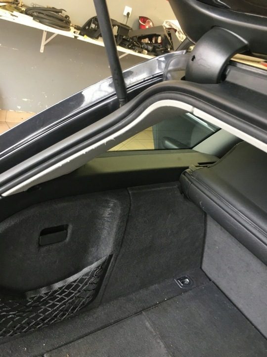 Обшивка багажника задняя Audi A4 B6 B7 00-07 европа универсал, фото 3