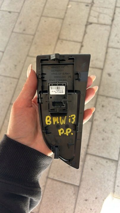 ПАНЕЛЬ БЛОК КНОПОК СТЕКЛОПОДЪЕМНИКОВ BMW I3 9208107-02, фото 2