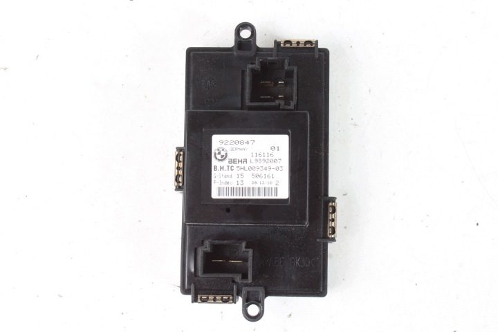 BMW F01 F04 F06 F07 F10 F12 Резистор вентилятора 9220847, фото 1