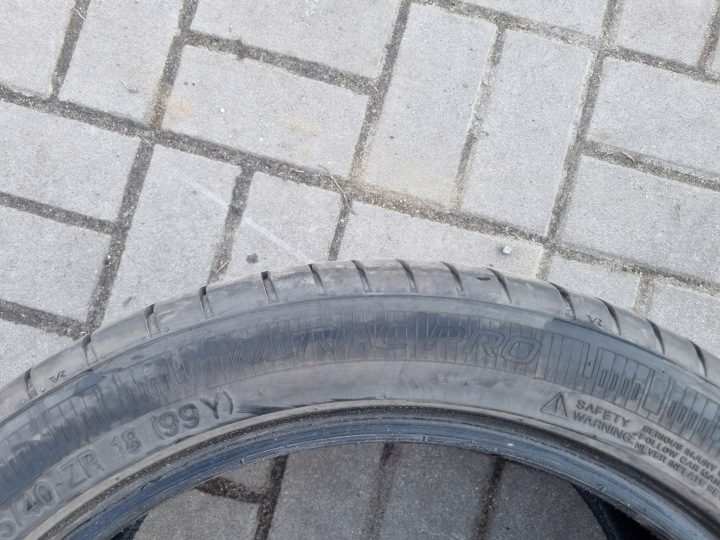2× Шина летняя Vredestein Ultrac Pro 255/40R18 99 Y усилитель (XL), фото 6