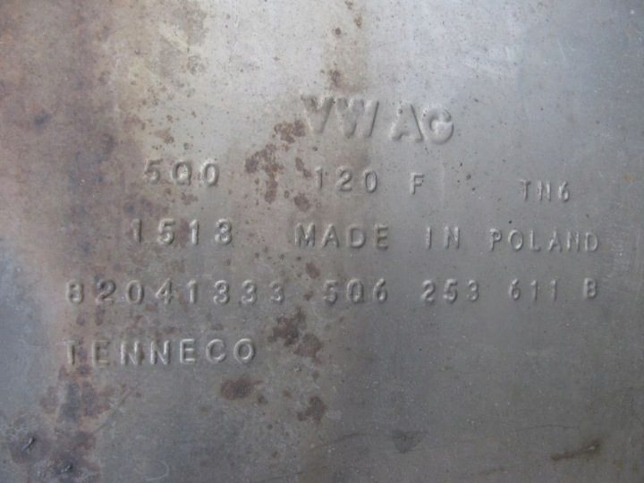 VW GOLF VII ВЫХЛОПНАЯ ТРУБА ГЛУШИТЕЛЬ 5Q6253611B, фото 3
