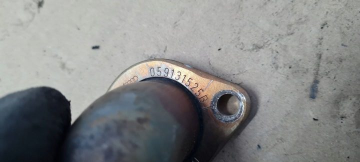 Audi OE 059131525BJ трубка EGR, фото 6