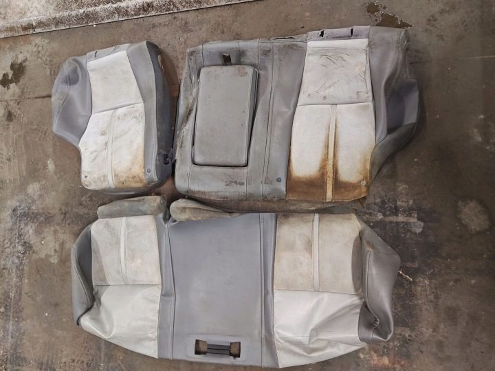 Jeep Grand Cherokee WJ сиденья кожа диван, фото 1