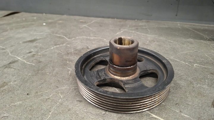 Xs6e-6312-b3a шкив Ford Ka 1.3b a9a, фото 4