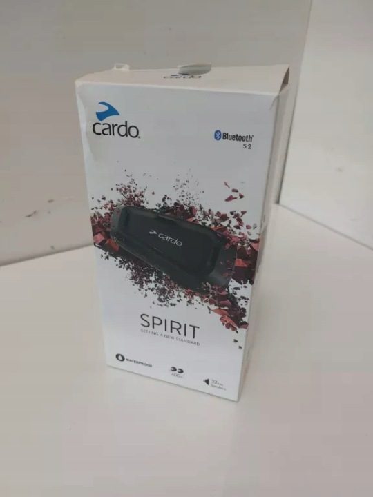 Интерком мотоциклетный Bluetooth 5.2 Cardo Spirit Single 400 м, фото 1