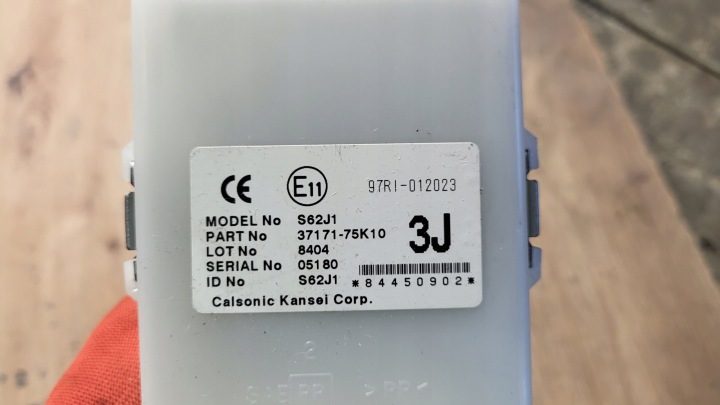 Блок управления ЭУР Suzuki SX4 I Sedici 06- 1,6B 16V 37171-75K10, фото 3