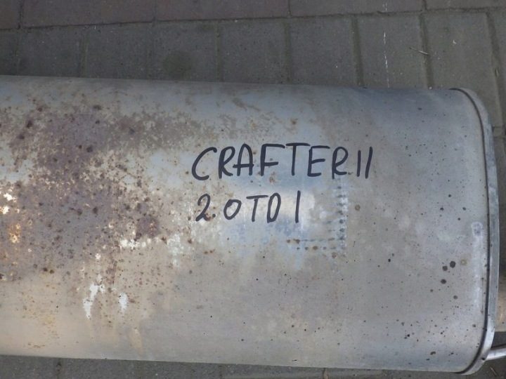 ЗАДНИЙ ГЛУШИТЕЛЬ КАТАЛИЗАТОР ТРУБА CRAFTER II 2.0 TDI, фото 2