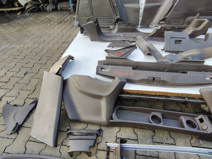 САЛОН МОЛДИНГА ПЛАСТИКИ ДЕКОРЫ ОБИВКА КОВРОЛИН OPEL MERIVA B, фото 8