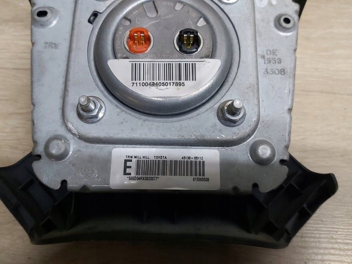 TOYOTA Avensis T25 03-08r airbag руля подушка водителя, фото 4