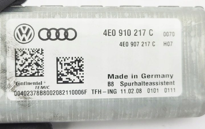 AUDI A6 C6 A8 D3 РЕСТАЙЛИНГ КАМЕРА АССИСТЕНТ ПЕРЕКЛЮЧЕНИЯ РЕМНЯ 4E0910217C, фото 5