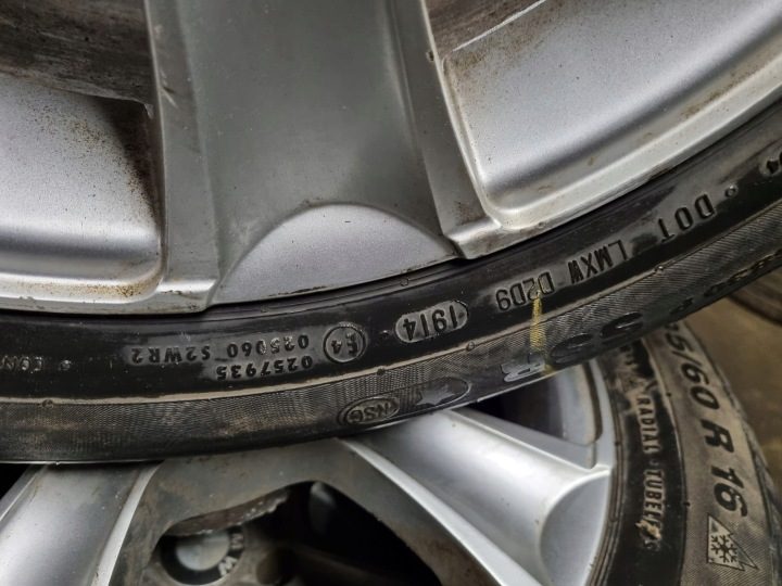 КОЛЕСА ЛИТЫЕ ДИСКИ 205/60 R16 5X120 BMW E39 КОМПЛ. ЗИМА 4 шт., фото 8