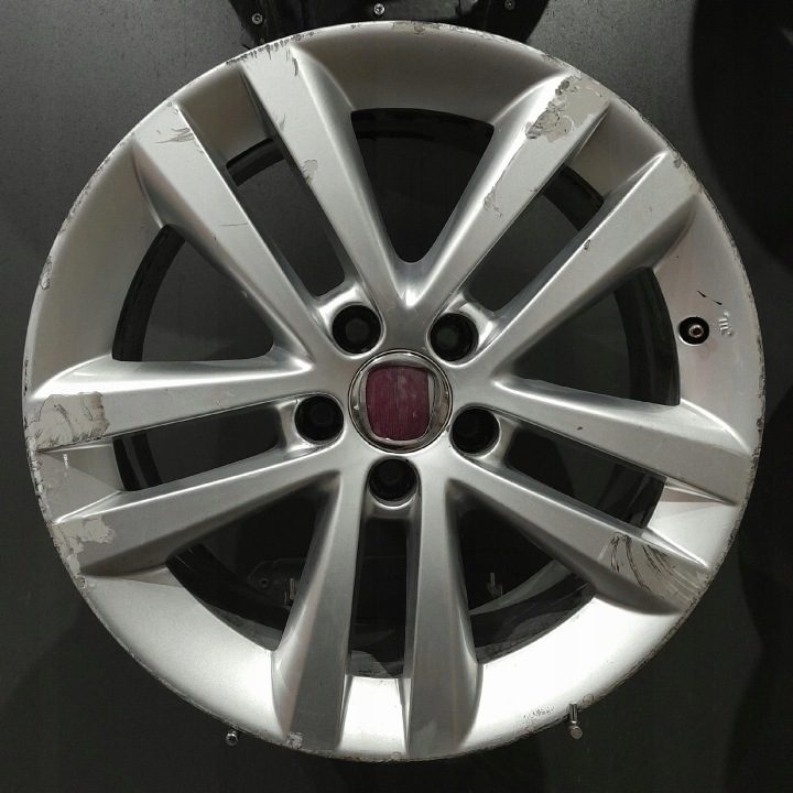 4× Литой диск Fiat OE 735446176 7.0" x 17" 5x110 ET 36, фото 4