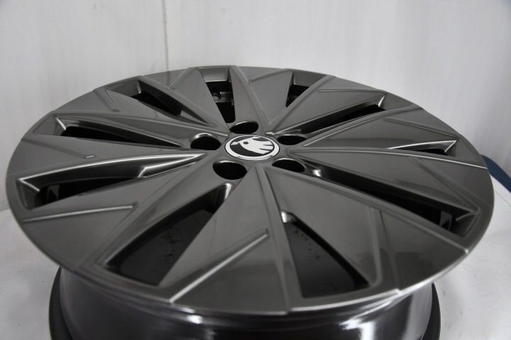 4× Литой диск Skoda OE 658601025AA 6.5" x 17" 5x100 ET 40, фото 5