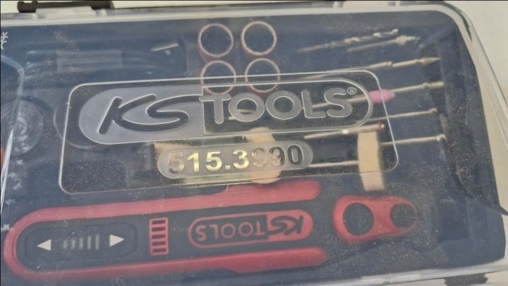 KS Tools Mini Полировальная машинка Frezarka Аккумуляторная 51 шт., фото 3