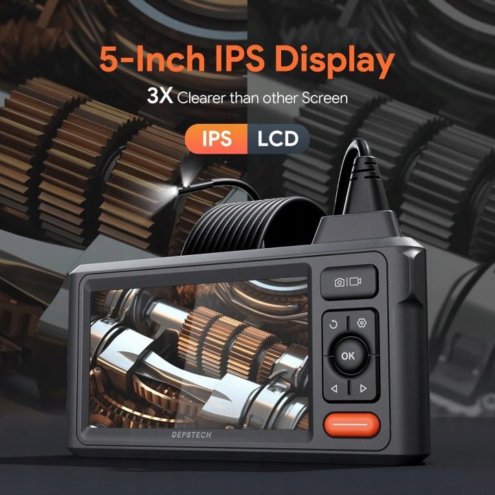 DEPSTECH КАМЕРА ЭНДОСКОПИЧЕСКАЯ 1080P DUAL OBIEKTYW 5m ВОДОНЕПРОНИЦАЕМАЯ IP67, фото 4