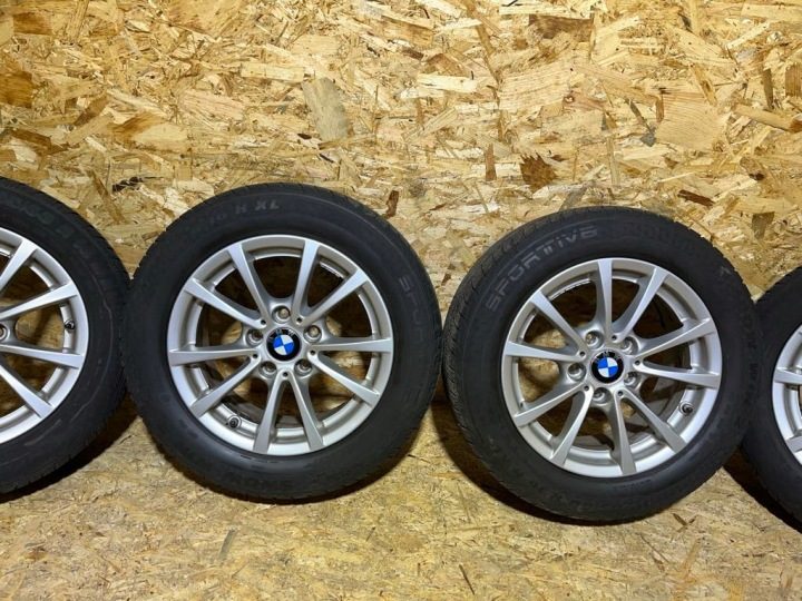 КОЛЕСА ДИСКИ ШИНЫ BMW 3 F30 F31 205/60 R16 ЗИМА 6796236 ОРИГИНАЛ, фото 3