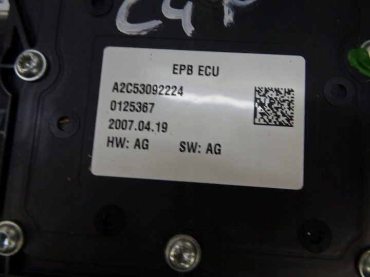 CITROEN C4 PICASSO РУЧНОЙ ТОРМОЗ ЭЛЕКТРИЧЕСКИЙ 9683024880, фото 3