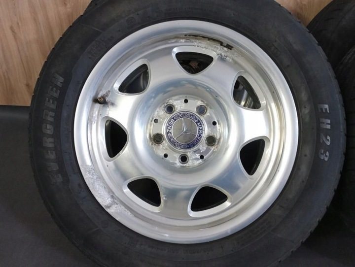 4× Литой диск Mercedes-Benz OE SLK R170 7.0" x 15" 5x112 ET -37, фото 9