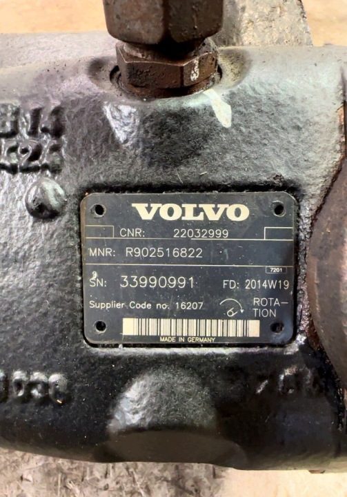 22032999 VOLVO Насос гидравлический, фото 1