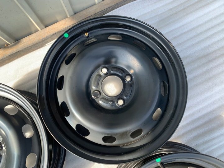 4× Штампованный диск Ford OE Et76-1100-AB 6.0" x 15" 4x108 ET 37,5, фото 4
