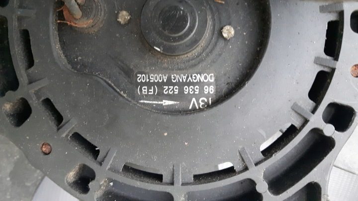 Вентилятор Dewoo Kalos Chevrolet Aveo 96536522, фото 3