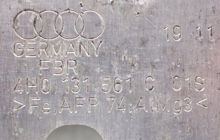 4H0131561C крепление катализатора Audi A8 D4 4H, фото 11