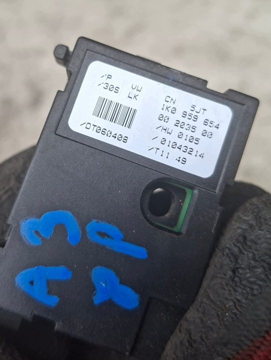 AUDI A3 8P 3D ХЭТЧБЕК 08 г. ДАТЧИК УГЛА ПОВОРОТА РУЛЯ 1K0959654, фото 2