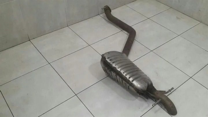 Mercedes E Класс W212 Выхлоп Silencer A2124907335 Muffler, фото 2