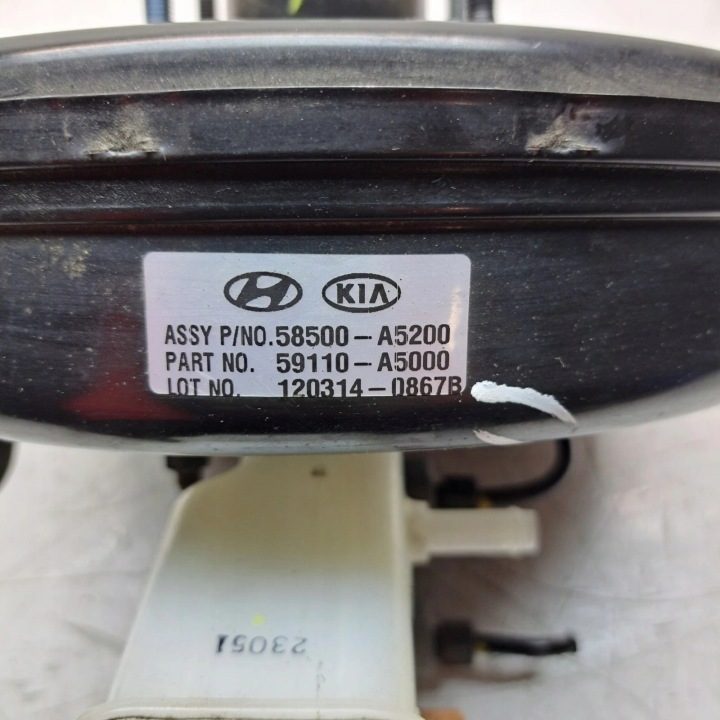 ВАКУУМНЫЙ УСИЛИТЕЛЬ ГЛАВНЫЙ ТОРМОЗНОЙ ЦИЛИНДР Hyundai i30 II 12- 59110-A5000, фото 3