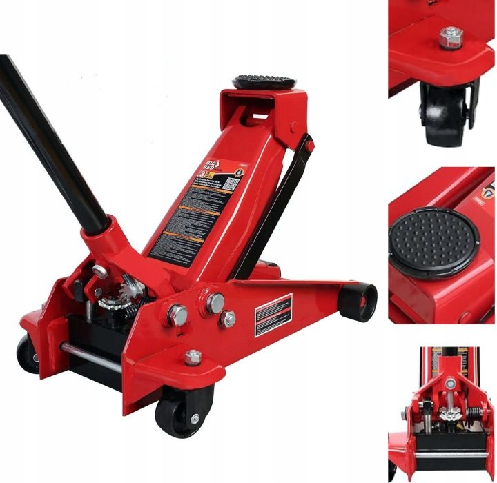 Домкрат punktowy AppTech 3500 кг низкопрофильный с gumą, фото 9