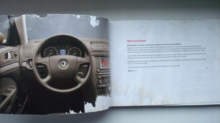 SKODA OCTAVIA II 2004-2008 Польша инструкция по эксплуатации Octavia 2007 г. kolorowa, фото 3