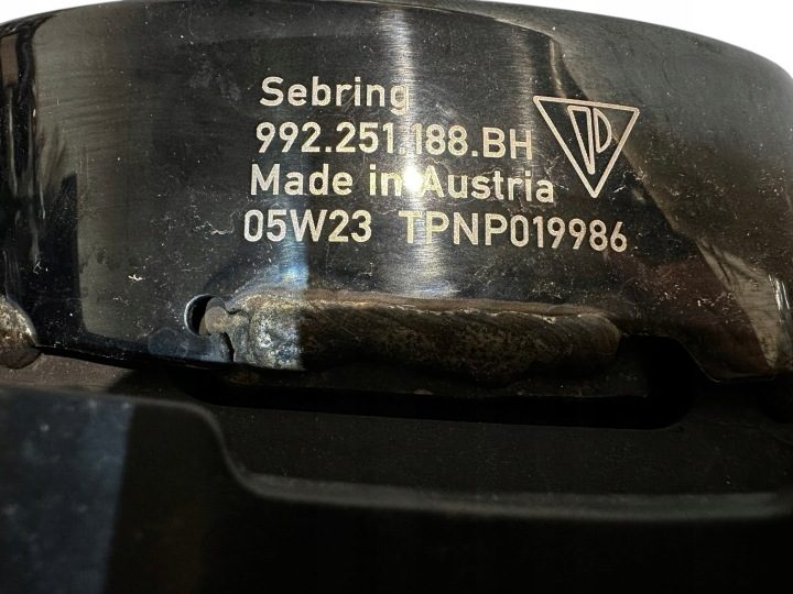PORSCHE 992 насадки глушителя 992251188BH 992251187BH 992807873A 992807874A, фото 6