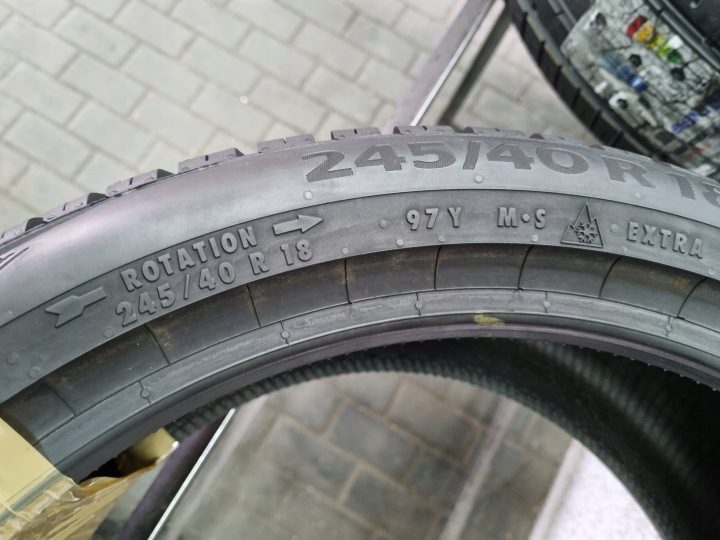 Шина всесезонная Continental AllSeasonContact 245/40R18 97 Y сцепление на снегу (3PMSF), защита диска, усилитель (XL), фото 5