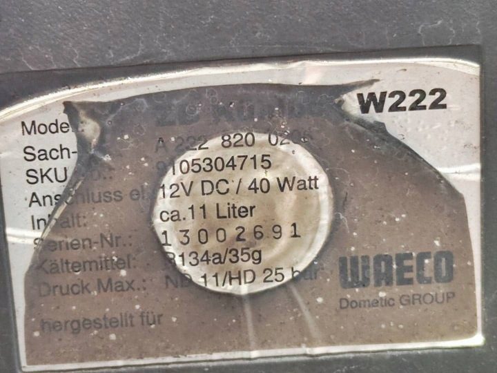 ХОЛОДИЛЬНИК CHŁODZIARKA A2228200206 MERCEDES S-КЛАСС W222, фото 10