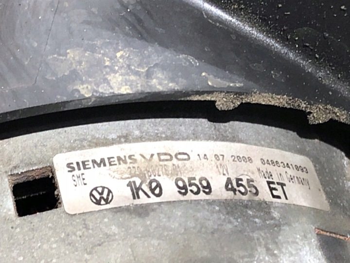 ВЕНТИЛЯТОР КОНДИЦИОНЕРА VW PASSAT B6 1K0959455ET 2.0 140 л.с. Хэтчбек 05-10, фото 3
