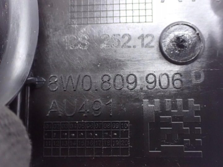 ЛЮЧОК ГОРЛОВИНЫ БЕНЗОБАКА КРЫШКА 8W0809906D AUDI A4 B9 8W 20 г., фото 3