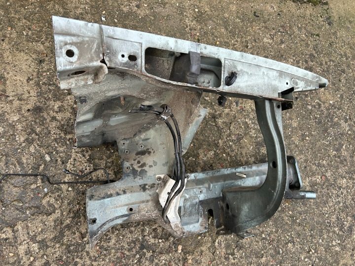 ЛОНЖЕРОН БРЫЗГОВИК КУЗОВА ОБШИВКА СТАКАН ПРАВЫЙ ПЕРЕДНИЙ AUDI A6 C5 ALLROAD, фото 8