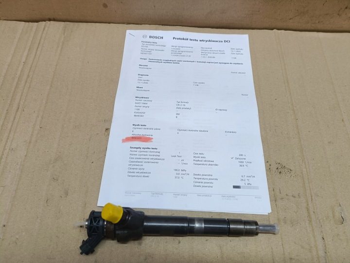 ПРОВЕРЕННАЯ ФОРСУНКА JAGUAR XE X760 0445110654 G4D3-9K546-AA 2.0D (204DTD), фото 2