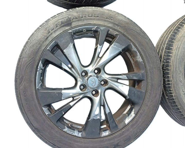КОМПЛ. Колеса 20" Диск 7.5 J 5x114,3 ET50 шина 235/55 INFINITI JX35 QX60 OE, фото 5